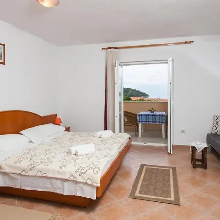 Apartman Ana - Studio With Balcony And Sea View-2 Lopud
